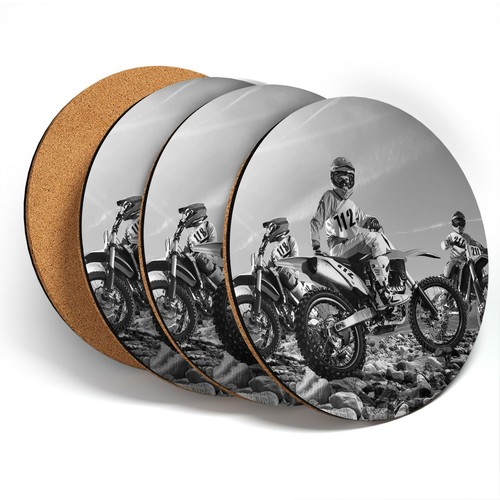 Coasters bw motocross - ,