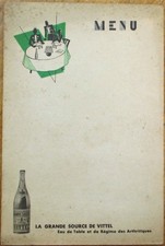 Vittel Water 1930s Art Deco