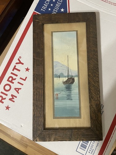 Watercolor small painting - , of