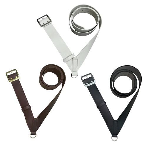 Leather drum shoulder strap - leather,