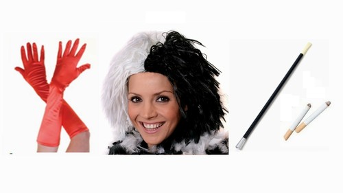 Cruella fancy dress costume - dress,