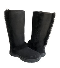 UGG SUNBURST TALL BLACK