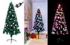 Pre Lit Christmas Tree Fiber