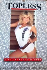 TOPLESS 1989 CALENDAR,  models,  Sam Fox, Maria Whittaker, Linda Lusardi