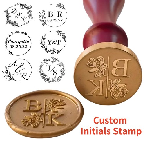 Custom initials wax - custom, seal