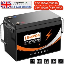 300Ah 100Ah 12V~48V LiFePO4