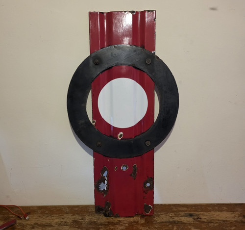 Vintage gwr enamel ringed - gwr?,