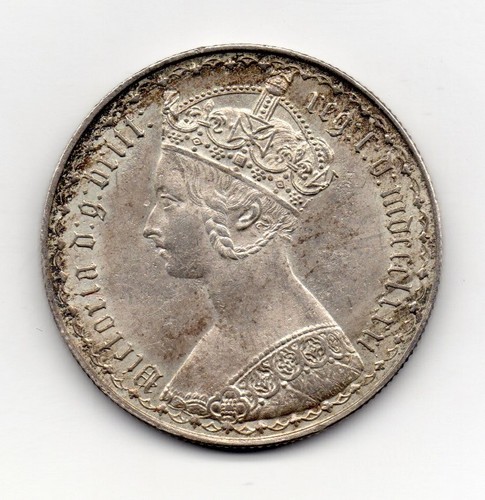 1881 florin victoria gothic - florin, 'gothic'