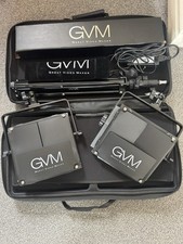 GVM LED Video Light Kits with APP Control, Bi-Color 2300K~6800K with Digital Dis