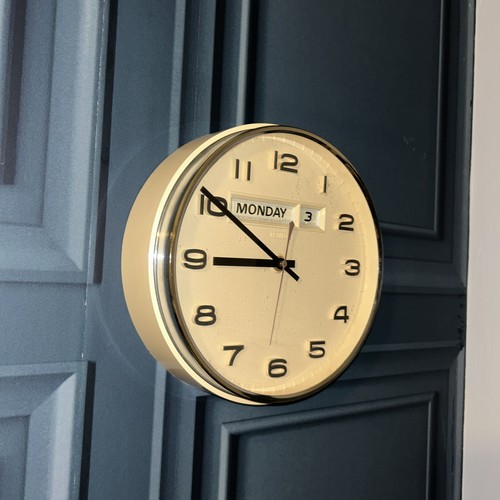 Retro metamec wall clock - retro,