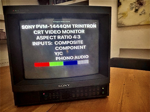 Sony pvm 1444qm trinitron - sony, pvm-