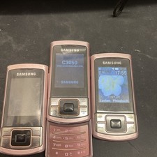 Samsung C3050 Mobile Phone Pink On Tesco