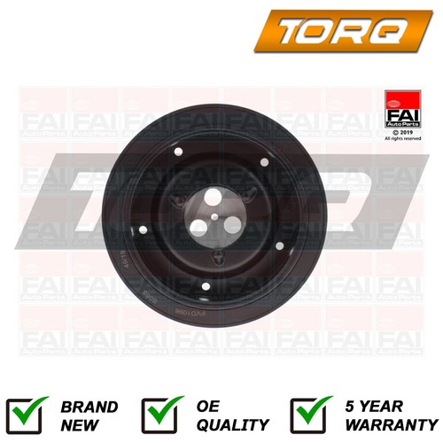 Crankshaft pulley torq - pulley, fits