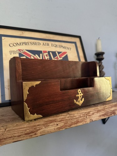 Nautical ships letter holder - ships,