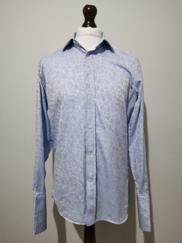 Duchamp mens shirt blue - mens,