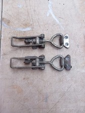 Pair Of Trailer Anti Rattle Latch Galvanised Fitted To Ifor Williams Plant Horse
