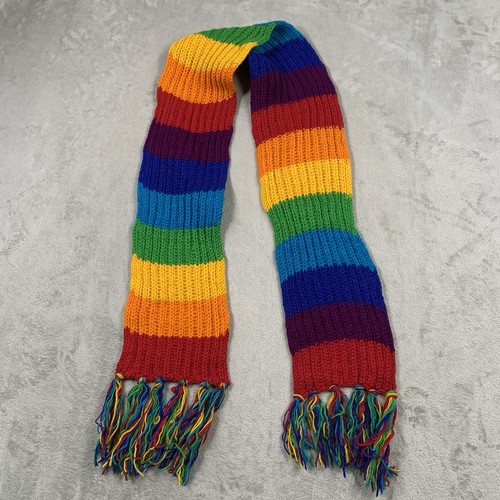Siesta scarf wool - siesta, rainbow