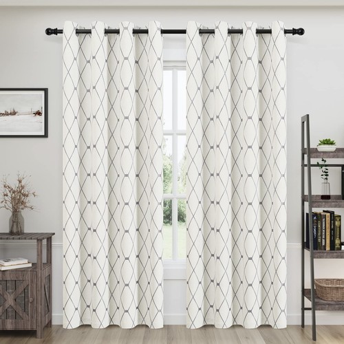 Embroidered curtains inch - curtains, 84