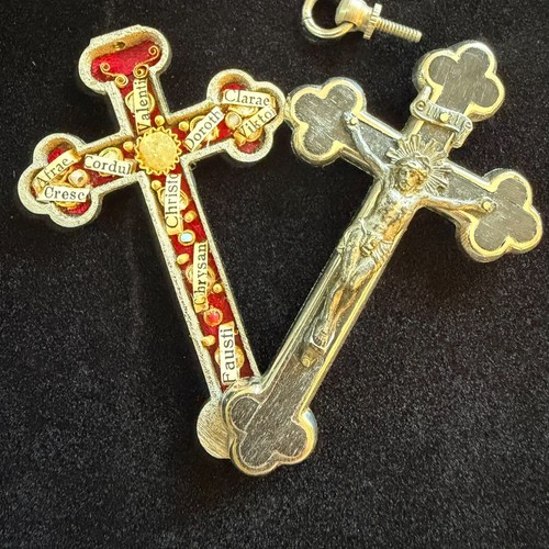 Antique german crucifix - antique,