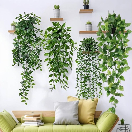 Artificial hanging plants - hanging,