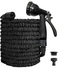 Flexi Hose Expandable Garden Hose - 75FT Heavy Duty Water Hose, Retractable Hose
