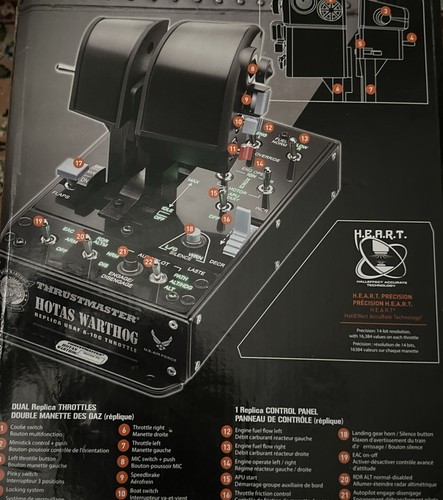 Thrustmaster hotas warthog - thrustmaster,