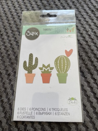 Sizzix thinlits die set cacti - thinlits,