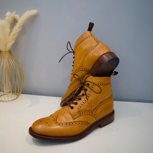 Loake 1880 burford tan calf - loake,
