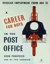 Vintage Post Office Career For