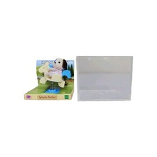 Sylvanian Families Fiona Beagle Baby Rocking Horse Pony Ride Carry Case Vintage