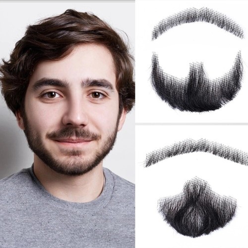 Real hair light beard hand - real,