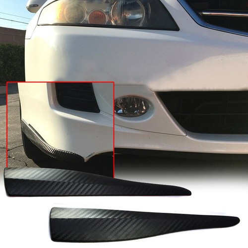 2pcs carbon fiber - carbon, bumper
