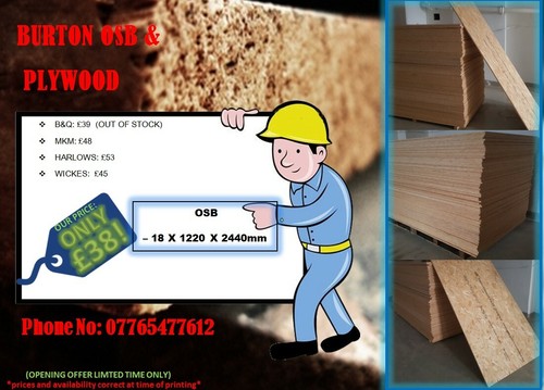 Osb sterling board 2440x1220 - osb,