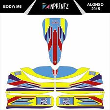 M6 ALONSO FULL KART STICKER