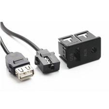 15cm Car Dash Mount AUX USB