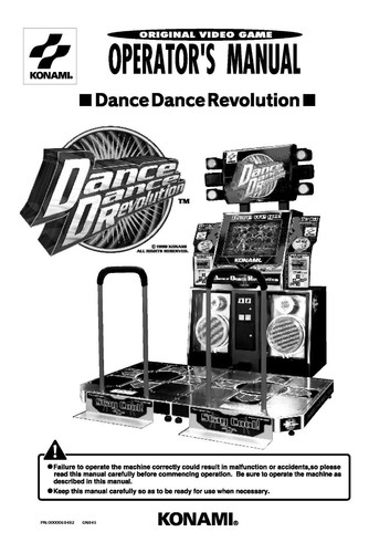 Konami dance revolution - -,