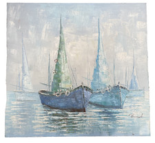 Vintage Seascape Original Art