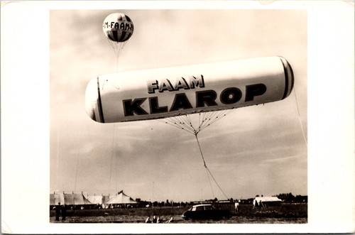 Faam klarop advertising blimp - klarop,
