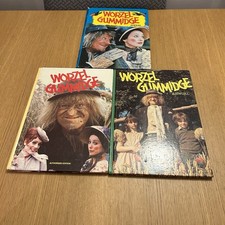 Worzel Gummidge Vintage Annuals 1980s Set of 3 See Pictures for Condition