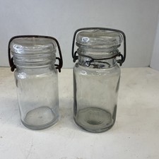 Pair Vintage Small Canning