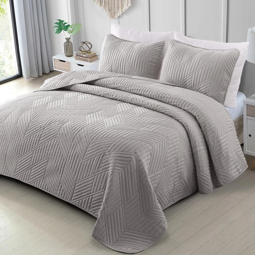 Ultrasonic king quilt bedding - quilt,