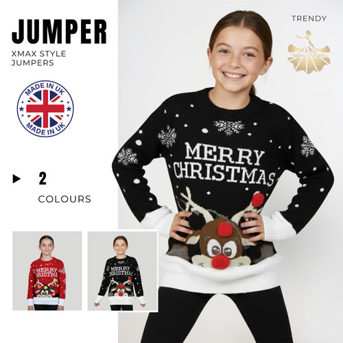Kids pom rudolph - pom,