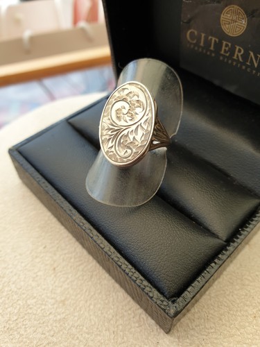 Silver 925 locket poison ring - 925,