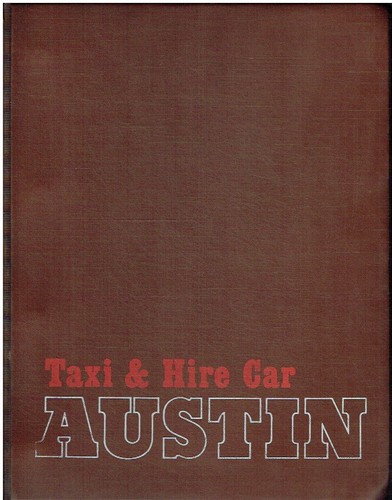 Austin fx4 fx4d fl2 fl2d - austin, taxi
