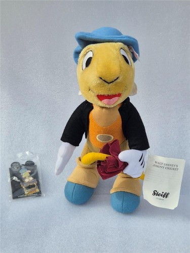 Signed steiff jiminy cricket - signed,