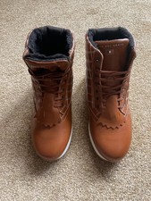 Duca Del Cosma Brown Golf Boots Size UK 6 Worn Once