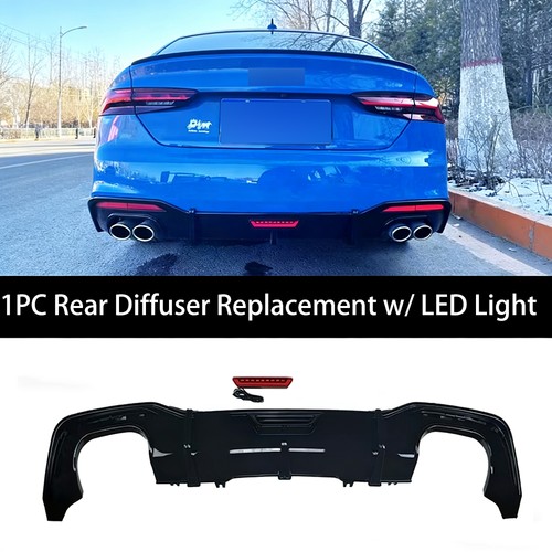 Rear diffuser replacement with - rear,