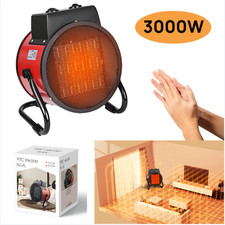 Electric Fan Heater 3000W Industrial Portable Ceramic Heaters Garage, Greenhouse