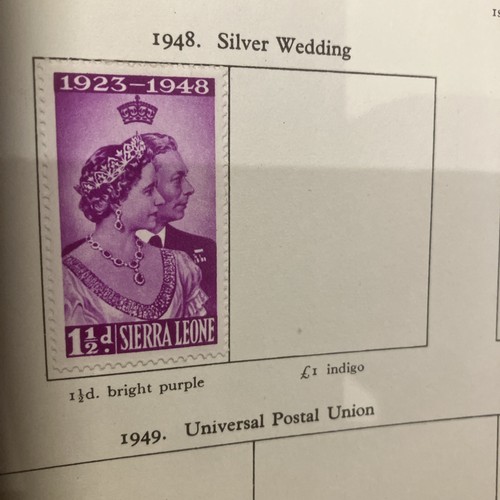 Sieera leone 1948 silver - leone,