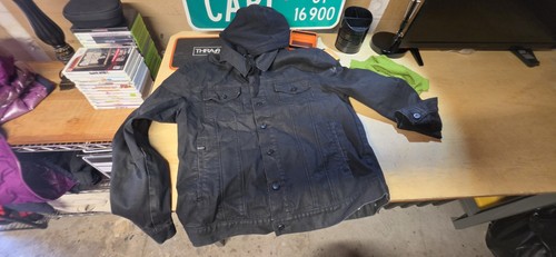 Dravus black waxed denim - dravus,